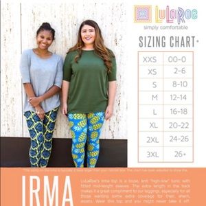 Sage green Irma from Lularoe size xxs